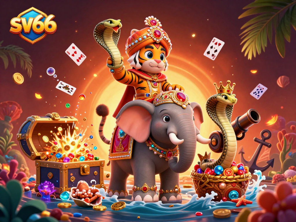 Experience thrilling gameplay at sv66 with vibrant casino elements and engaging characters.