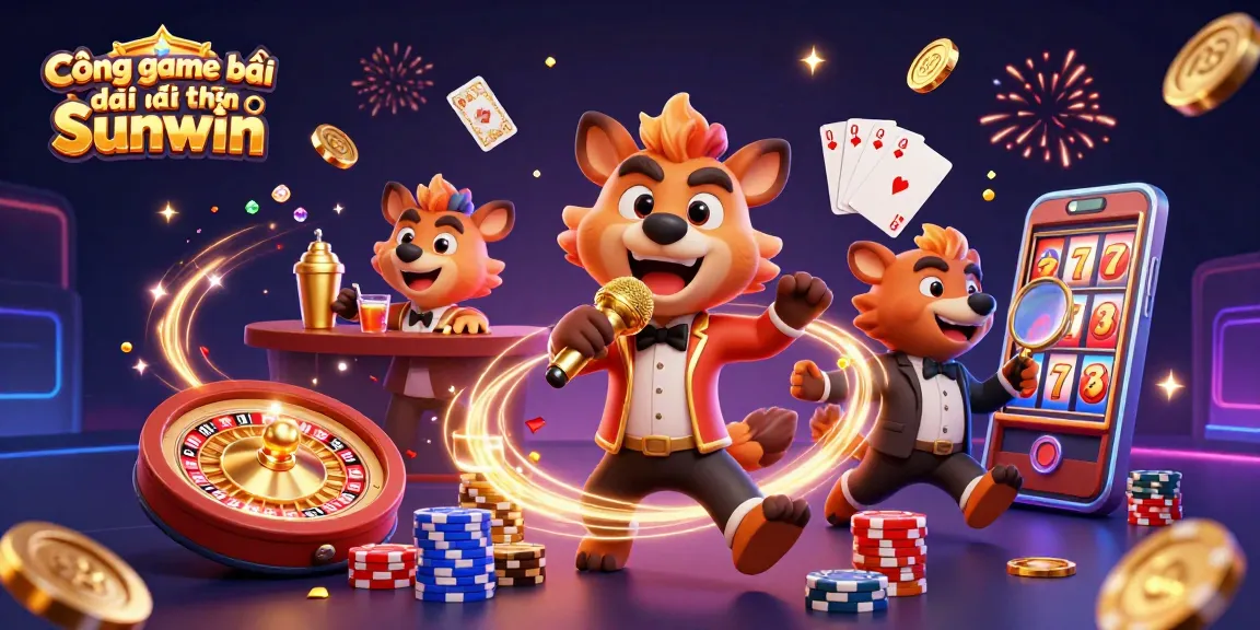 Join the excitement at Cổng game bài đổi thưởng Sunwin, where hyenas bring humor to casino fun!