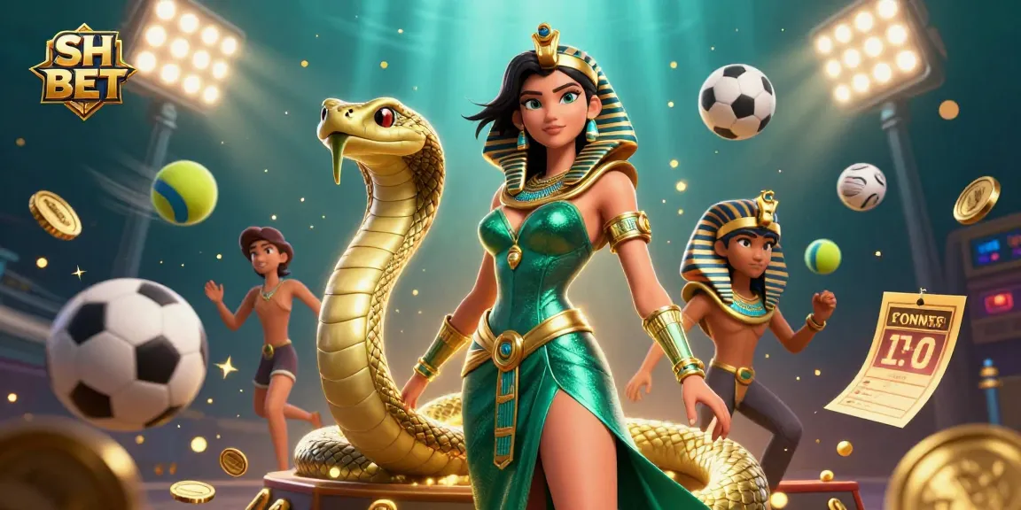 Experience the thrill of SH BET with a stunning 3D casino illustration featuring vibrant game elements.