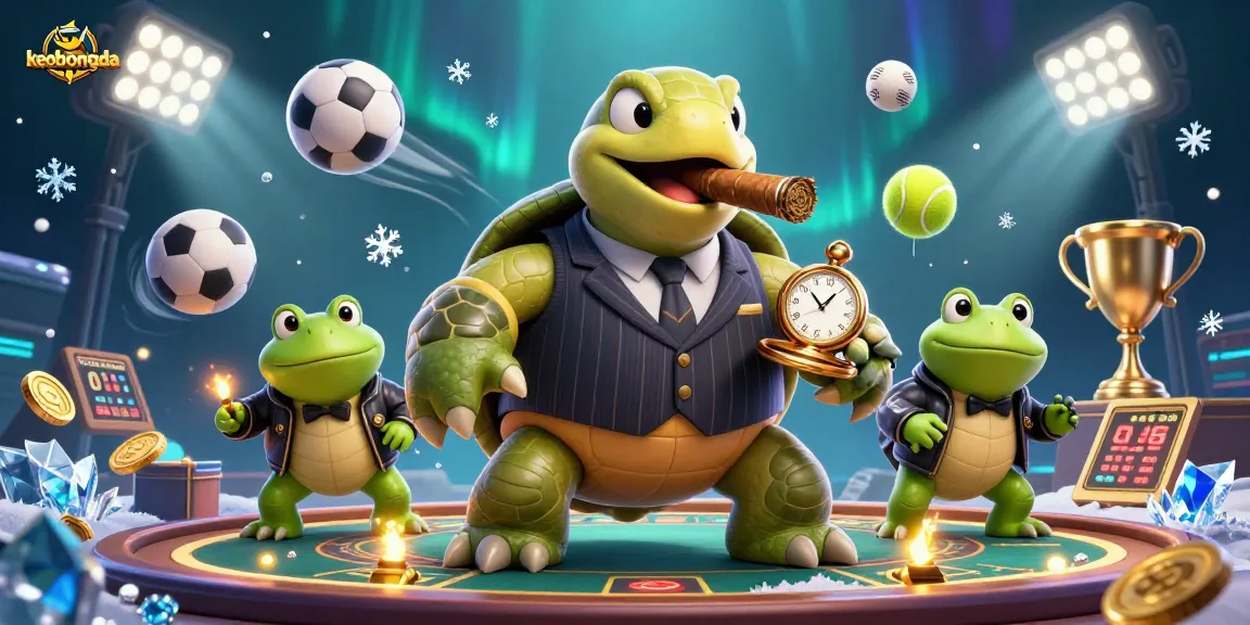 Experience thrilling sports betting with keobongda featuring vibrant characters and browsing excitement.