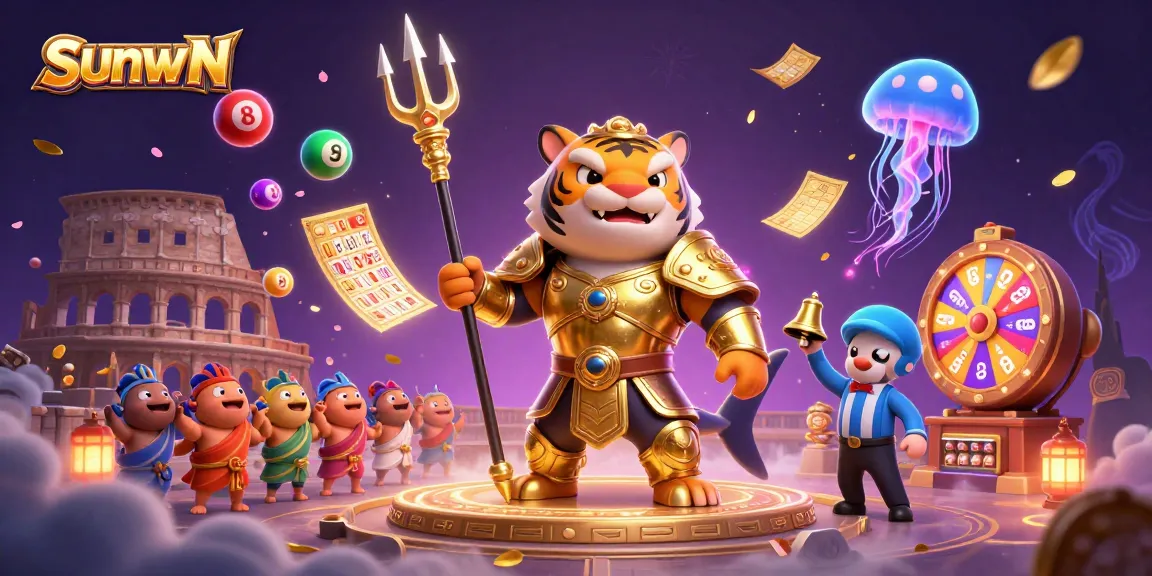 Engage in explosive fun with SUNWIN, amidst vibrant underwater casino action.