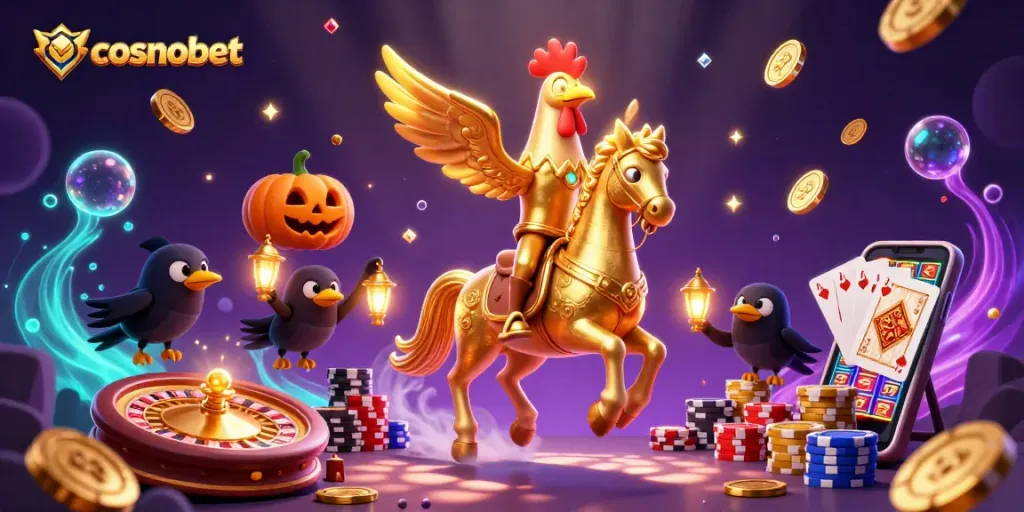 Experience thrilling gameplay at cosmobet with unique 3D casino scenes and dynamic symbols.