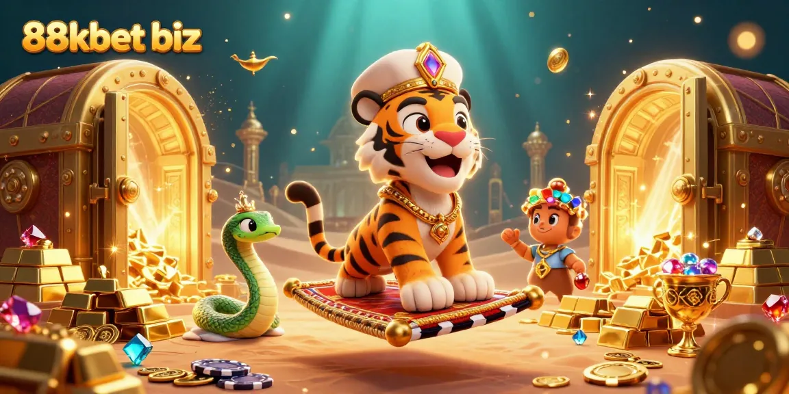 Experience the thrill of 88kbet biz with an enchanting Arabian-themed casino universe.