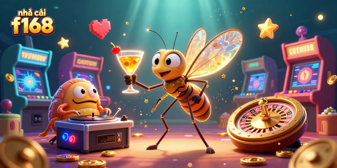 Experience the vibrant world of nhà cái f168 with thrilling casino elements featuring unique characters.
