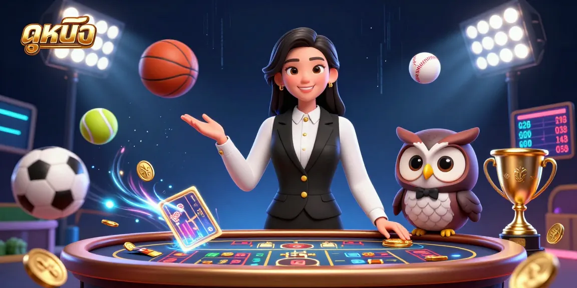 Experience ดูหนังออนไลน์ with dynamic sports elements and elegant casino dealers.
