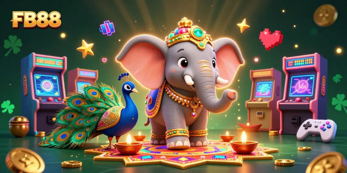Engage with FB88's vibrant casino world featuring dynamic characters and game elements.