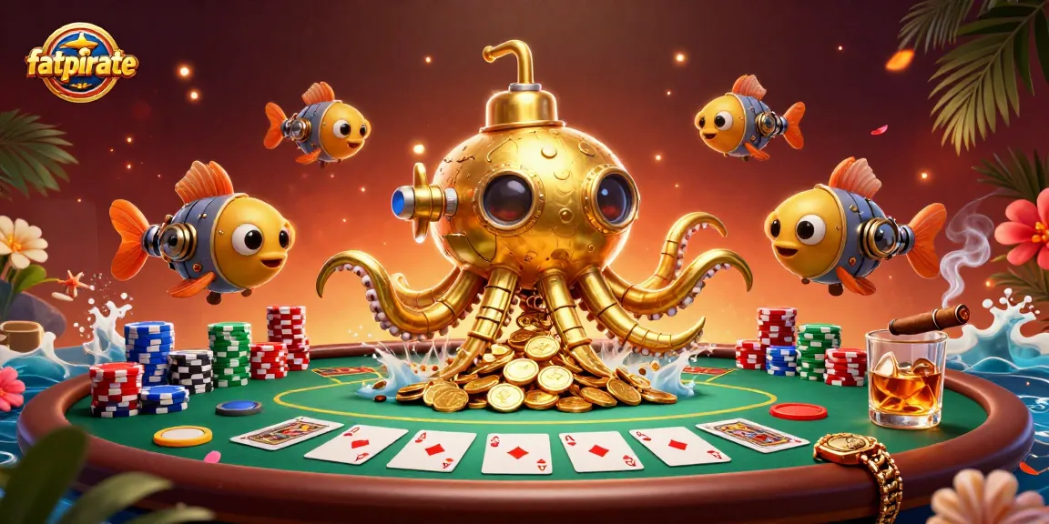 Experience the excitement of fatpirate in a vibrant, action-packed casino scene.
