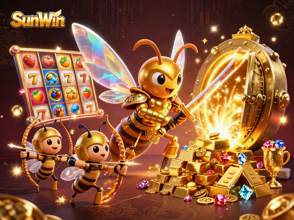 Experience dynamic gaming with SunWin's vibrant slots, gold treasures, and fantasy visuals.