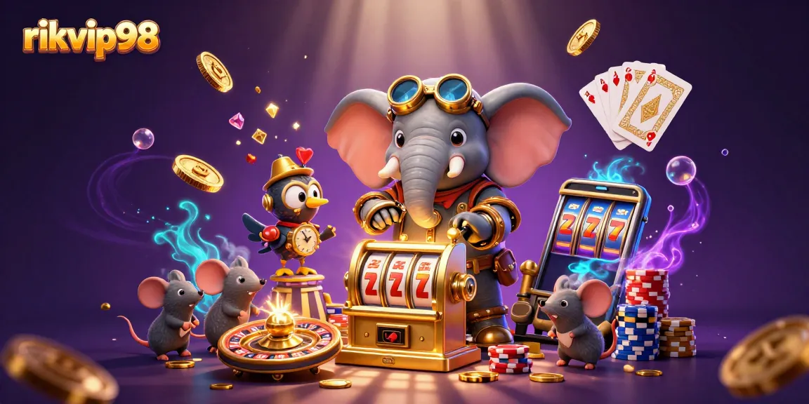 Spin the golden slot machine with rikvip98 for thrilling casino adventures and big wins!