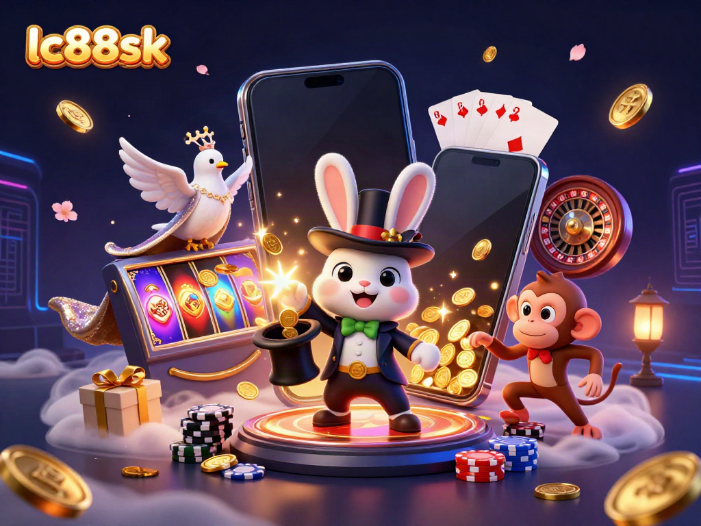 Experience exciting gameplay on lc88sk with vibrant casino elements and engaging characters.