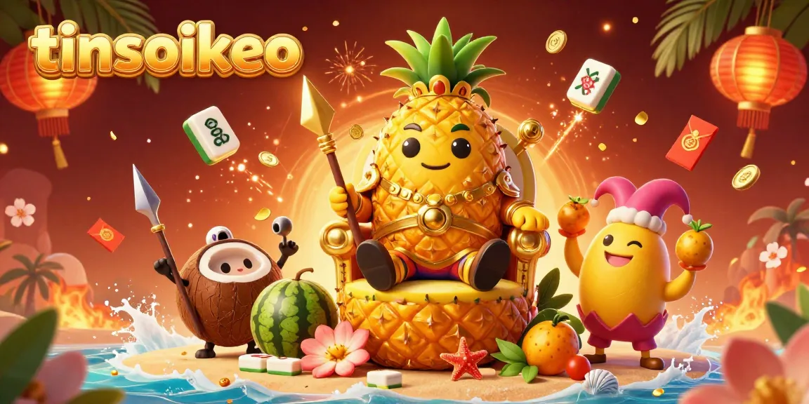 Experience tinsoikeo's immersive beach casino with a vibrant tropical king and dynamic gaming elements.