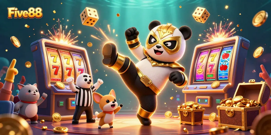 Experience thrilling gameplay at Five88 casino with dynamic 3D characters and captivating gaming elements.